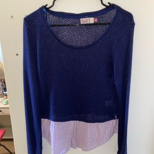 Navy Blue Sweater